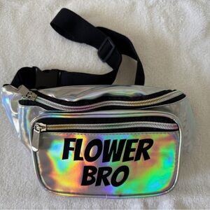 Holographic Flower Bro Fanny Pack and Petals